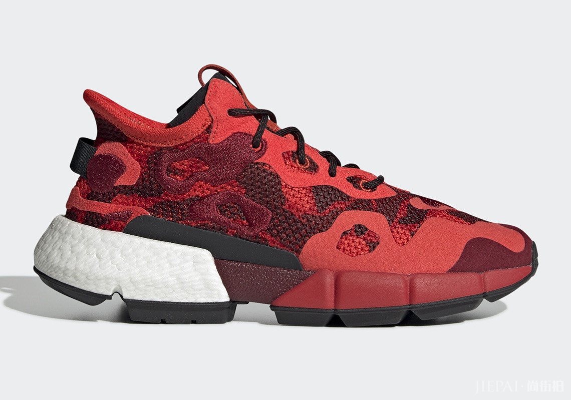 猿人又叒叕和adidas联名了?这双身披迷彩的adidas POD s3.2更胜大鲨鱼一筹!