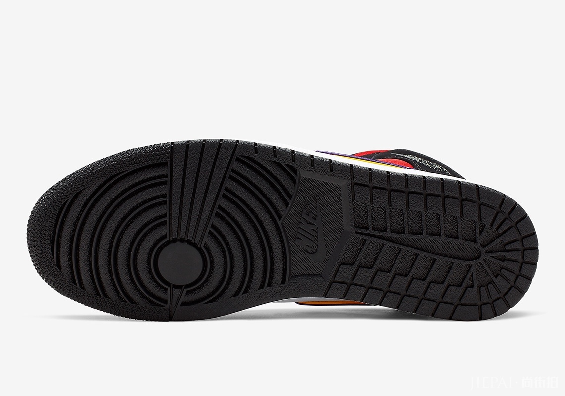 皇家蓝+湖人紫金！这双Air Jordan 1 Mid “What The” 配色厉害了！