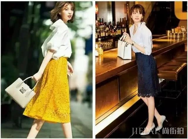 告别职场刻板，清新夏季通勤风穿搭很温柔很女人