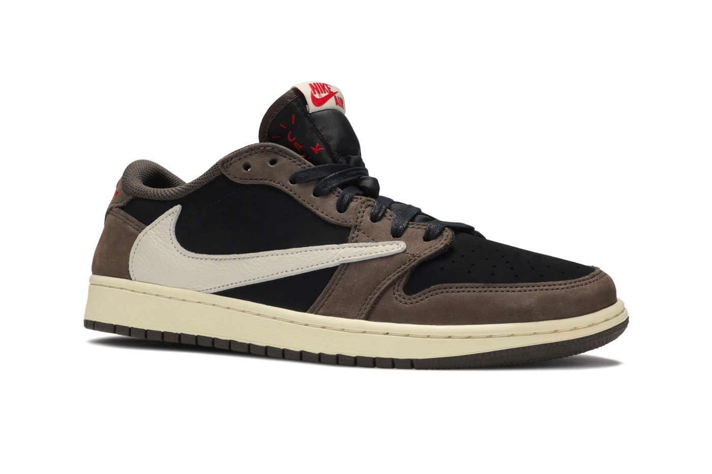 心痒难耐!Travis Scott x Air Jordan 1低帮 “Cactus Jack”官方细节照曝光!