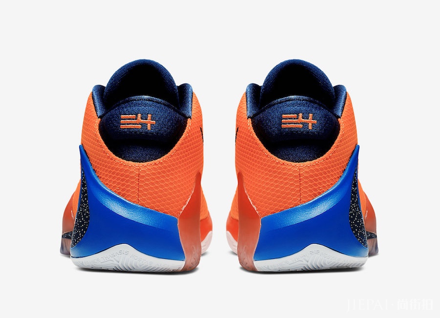 橙色款Nike Zoom Freak 1也来啦!字母哥签名鞋月底发售!