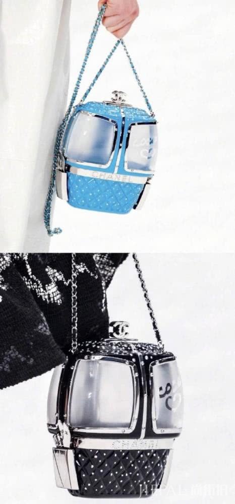 今年的流行包包居然这么怪异?鹅蛋、草筐还有塑料袋看着也让人心动