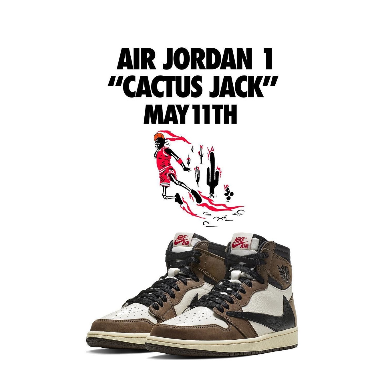 Travis Scott x Air Jordan 1发售疑似推迟!