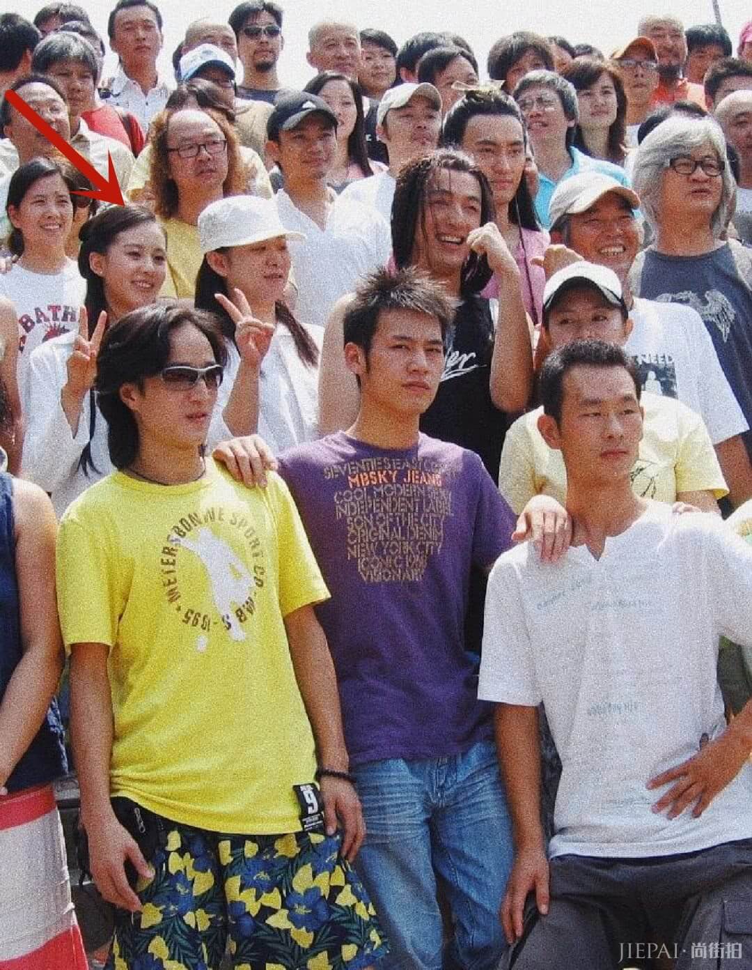 刘诗诗早年青涩旧照不惊艳但超耐看,与胡歌同框气质清纯