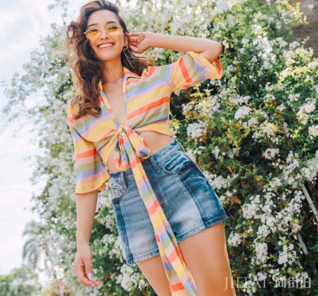 小个子女生种草这8套休闲浪漫穿搭,尽显慵懒度假风