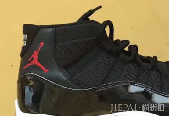 AJ11再爆细节图,年底的元年“黑红”配色,OG们可还喜欢?