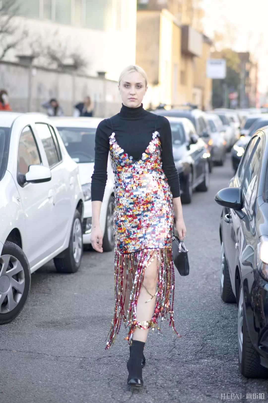 欧美街拍，夏天的各种仙女半裙太好看