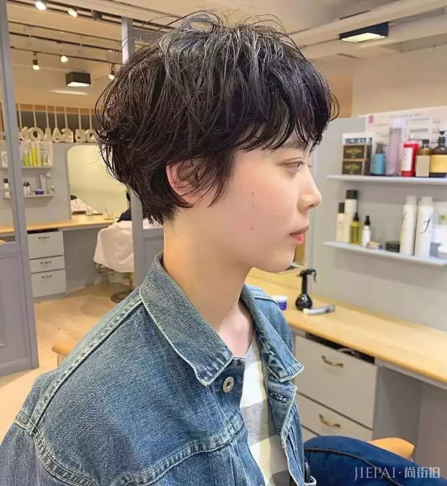 26款短发纹理烫发型图片，准备烫发的女生参考下