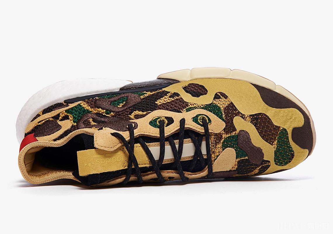 猿人又叒叕和adidas联名了?这双身披迷彩的adidas POD s3.2更胜大鲨鱼一筹!