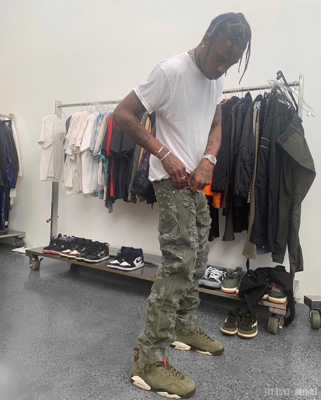 离发售不远了?Travis Scott x Air Jordan 6联乘全貌细节大赏!