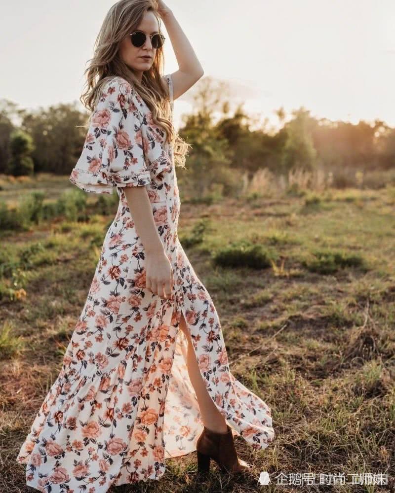 今年夏天最潮花裙子怎样挑选?学这3种方法就对了
