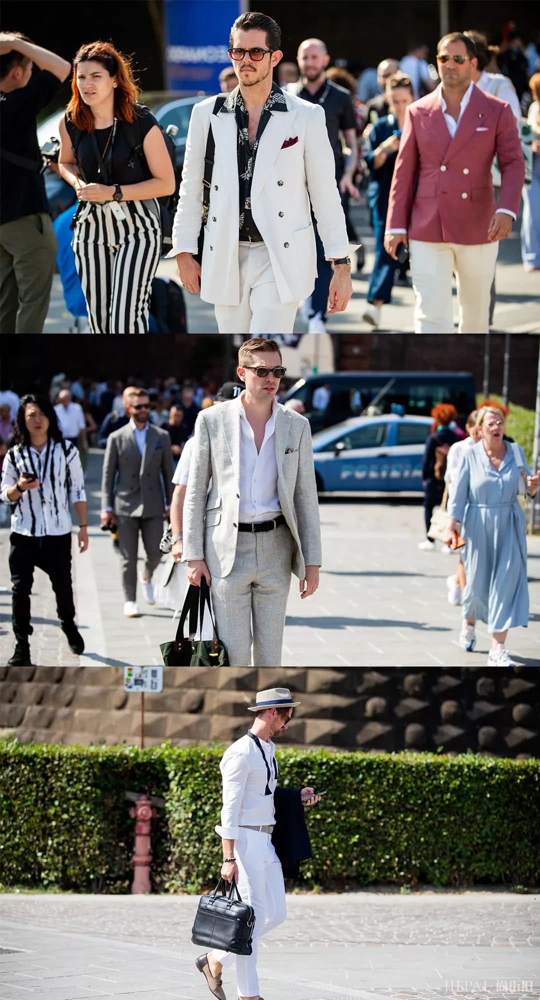 全世界最会穿西装的男人集体出动 街拍的这些时髦大叔们太A了吧