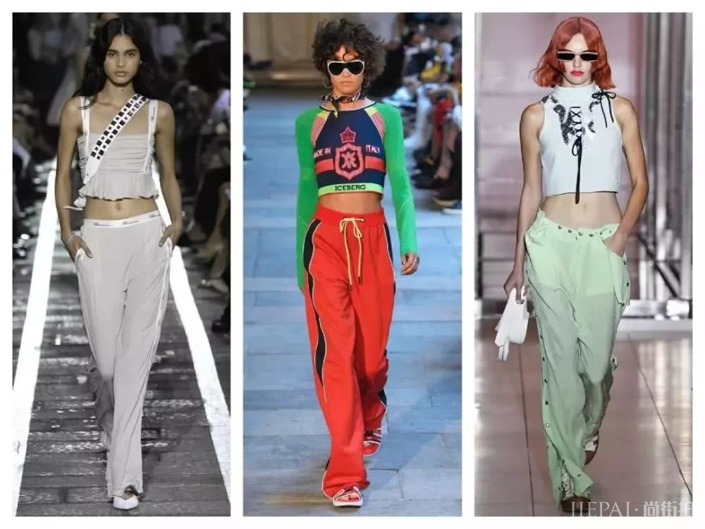 短上衣搭配高腰下装显瘦5斤显高10公分