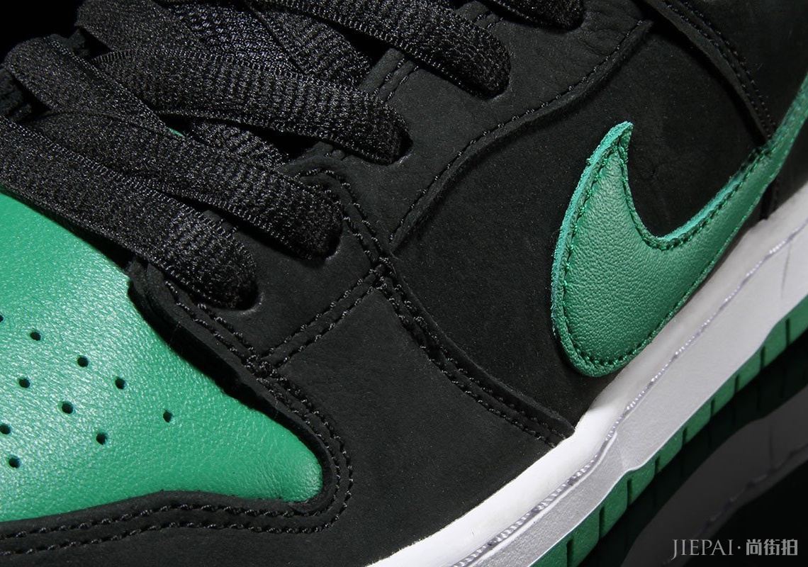 “J-Pack”Dunk Low重回!黑绿配色再现Nike SB经典!