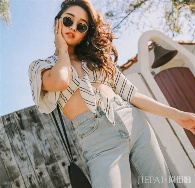 小个子女生种草这8套休闲浪漫穿搭,尽显慵懒度假风