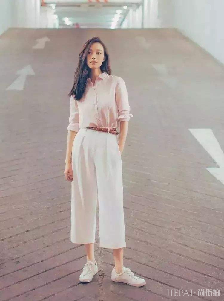 夏季不会挑阔腿裤？这四种颜色百搭还特别有气质