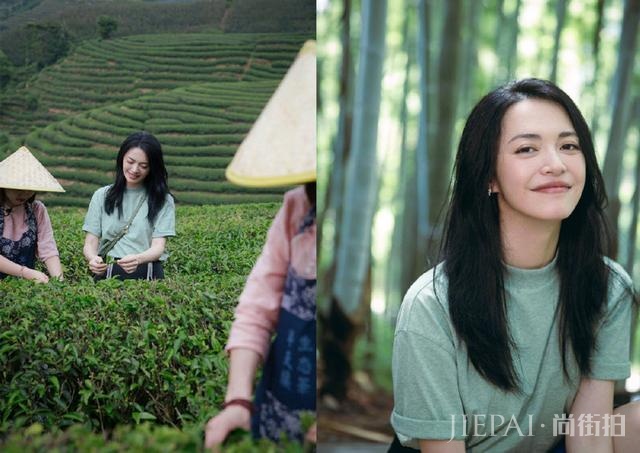 姚晨穿搭短裙短裤秀美腿,回到家乡的她让网友们羡慕!