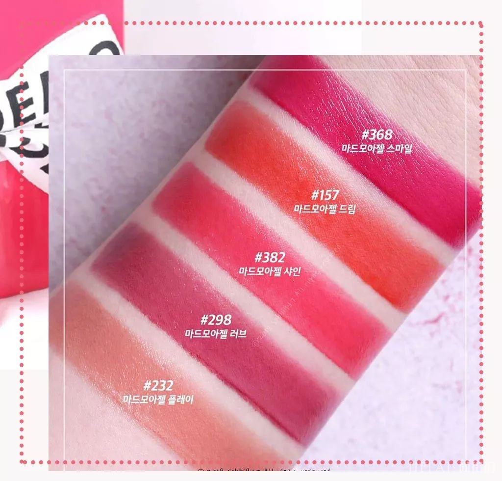 这几只口红都是什么神仙色，太太太好看了吧！