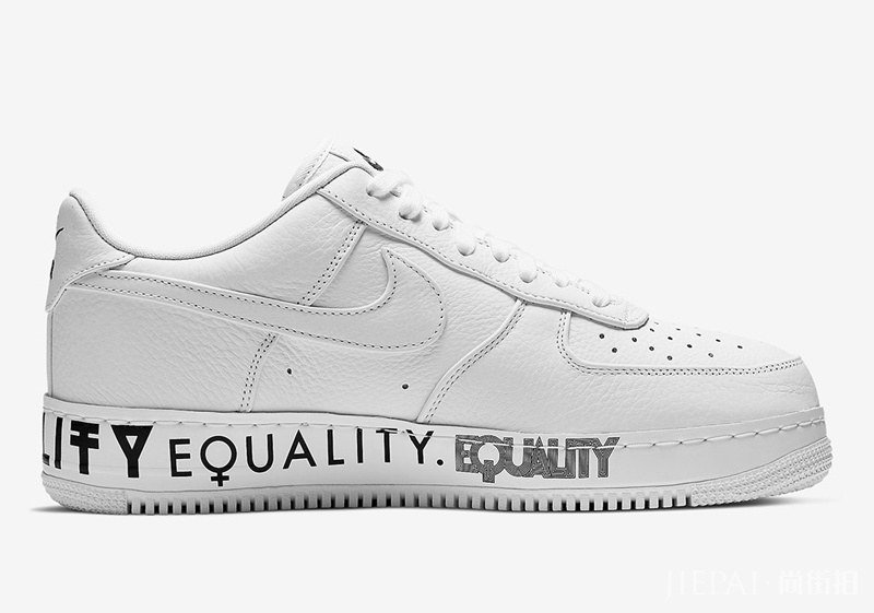 这真的不是客制版本?NIKE AIR FORCE 1 “Equality”配色释出!