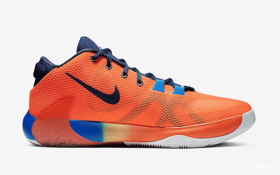 橙色款Nike Zoom Freak 1也来啦!字母哥签名鞋月底发售!