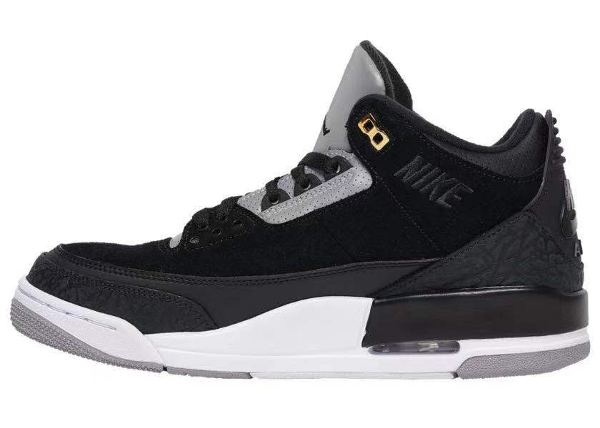 请上好闹铃,Air Jordan 3 Tinker 手稿版黑水泥下周发售!