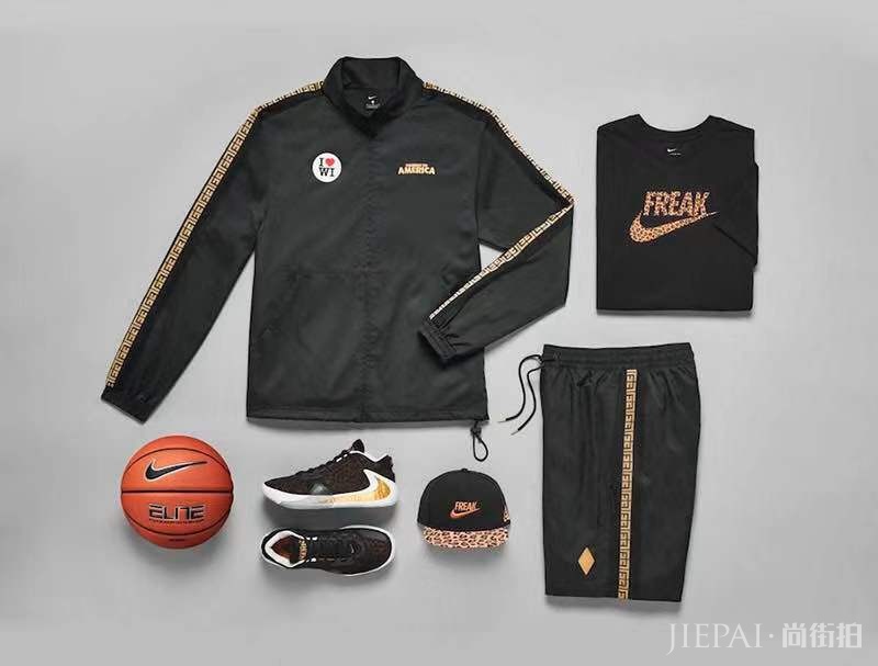字母哥全新 Zoom Freak 1 黑金豹纹配色即将发售！