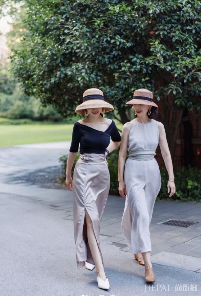 欧美街拍 夏天这样搭配小个子女生一样变时尚御姐