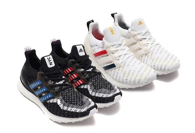 纽约巴黎限定!adidas Ultra Boost 2.0 限定配色登场
