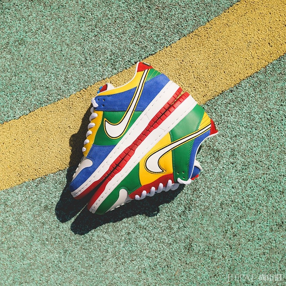 乐高 x NIKE Dunk SB Low，这谁顶得住啊！