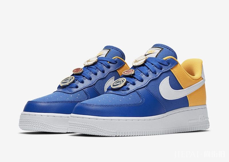 金州勇士主题？Nike Air Force 1 Low 现已发售！