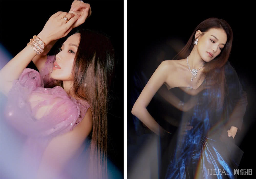 舒淇新发型拍杂志,齐刘海搭配烈焰红唇,复古造型撞脸吴莫愁