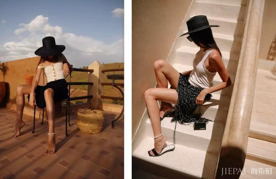 身高158的当红时装博主，用4个色穿出了夏日高级感