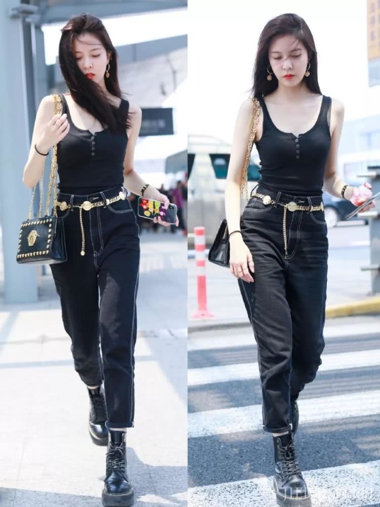 只会学泫雅穿搭?看宋妍霏穿衣打扮经了解一下