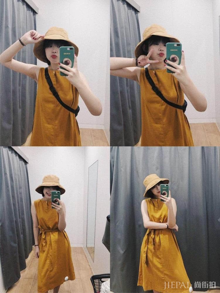 优衣库基本款连衣裙怎么穿出时尚感？