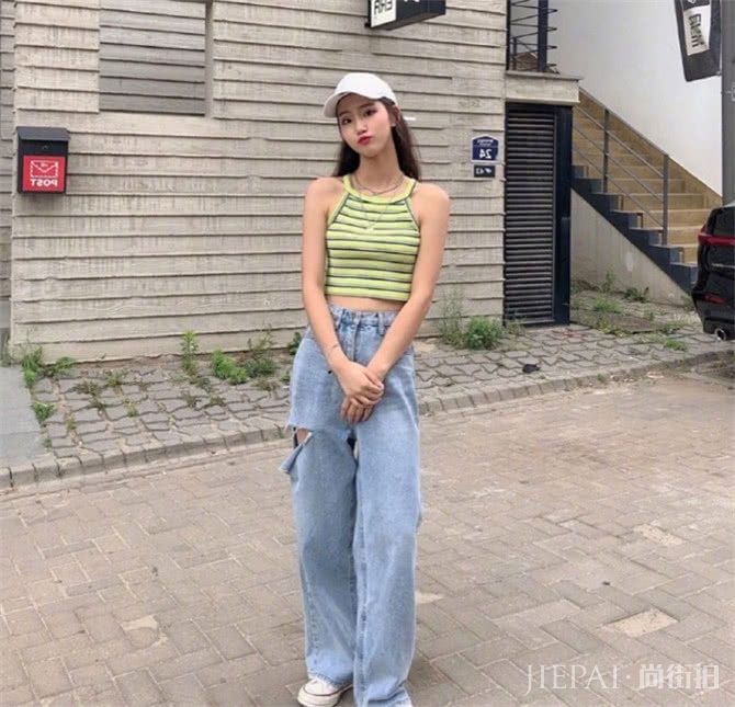 矮个子穿短上衣配长裤,立马提升你的腰线