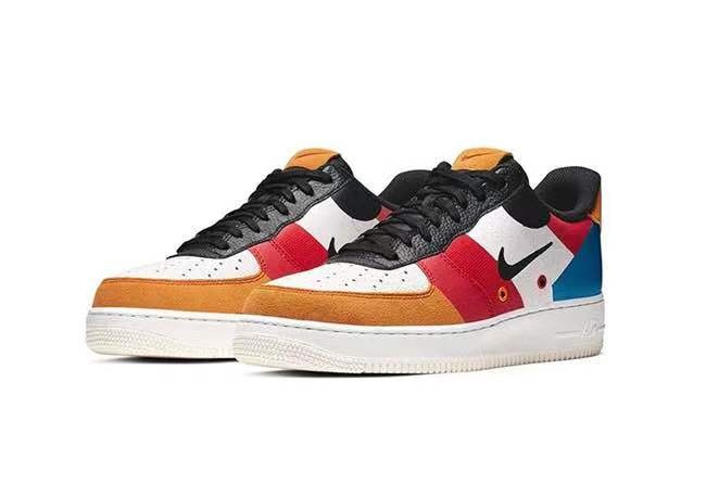 多彩拼接！全新 Air Force 1 现已发售！