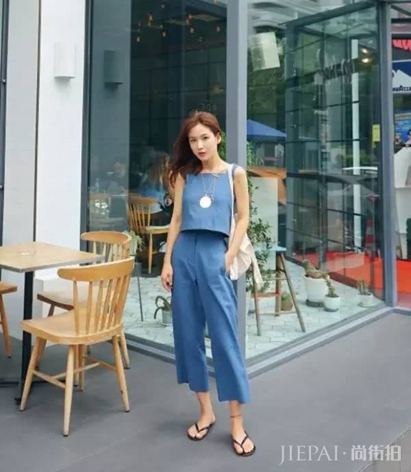 夏天穿搭多重配色,一周七天不带重样