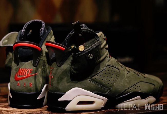 又一款鞋王!Travis Scott x Air Jordan 6长这样!