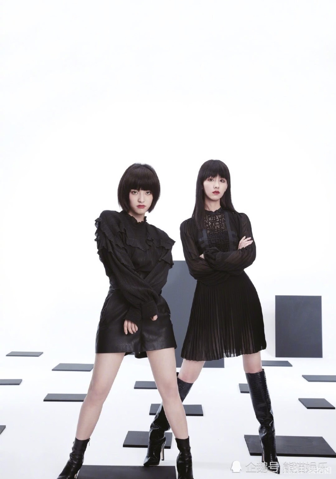 七月与安生首合体拍大片,沈月新造型超A很惊艳竟吊打陈都灵