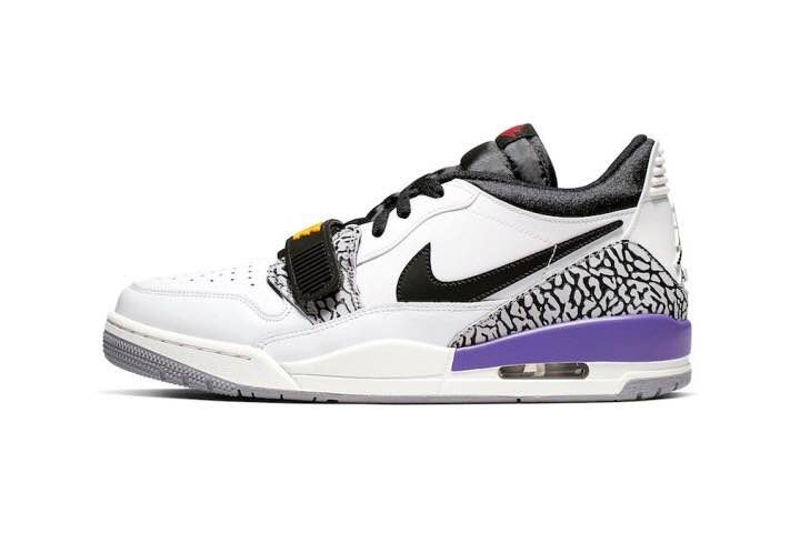 经典紫金回归!Jordan Legacy 312 Low 全新Lakers 配色
