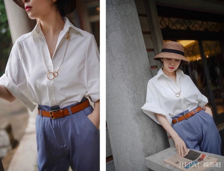 可以照搬的5套搭配,教你穿出简约上班风