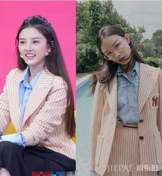 宋祖儿与女明星6次撞衫,2次输给了杨幂,网友:太惨