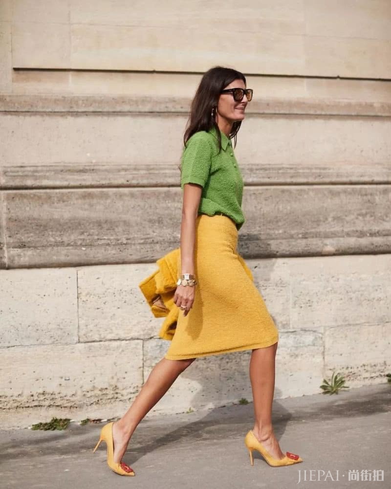 夏天别只穿莫兰迪了，今年水果色才是夏季打开的正确方式