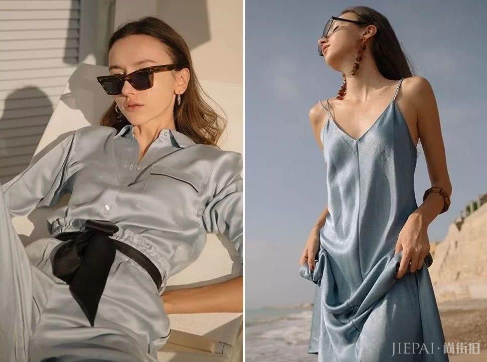 身高158的当红时装博主，用4个色穿出了夏日高级感
