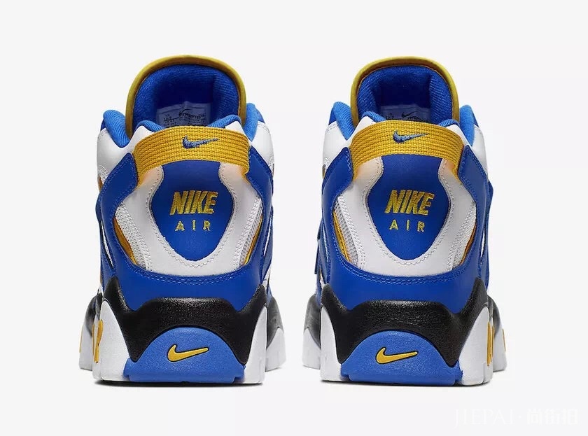 时隔24年的首次复刻!NIKE Air Barrage Mid勇士配色新鲜出炉!
