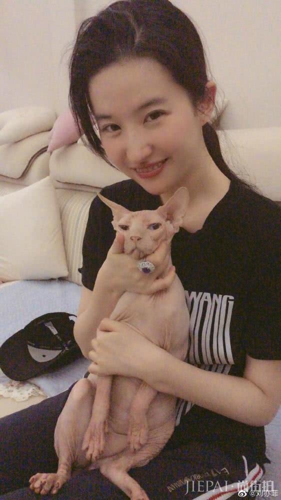 刘亦菲脸型疑从圆变方?视频照片对比样貌大不同