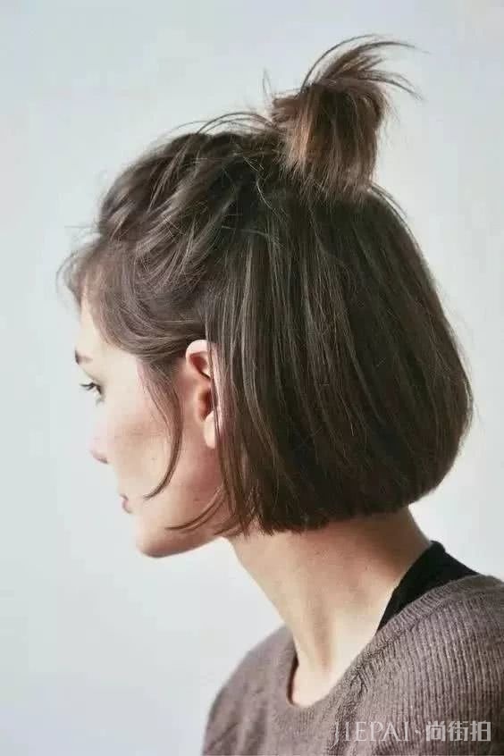 别说丸子头显脸大了，学lisa这么扎清爽时尚秒变女神！