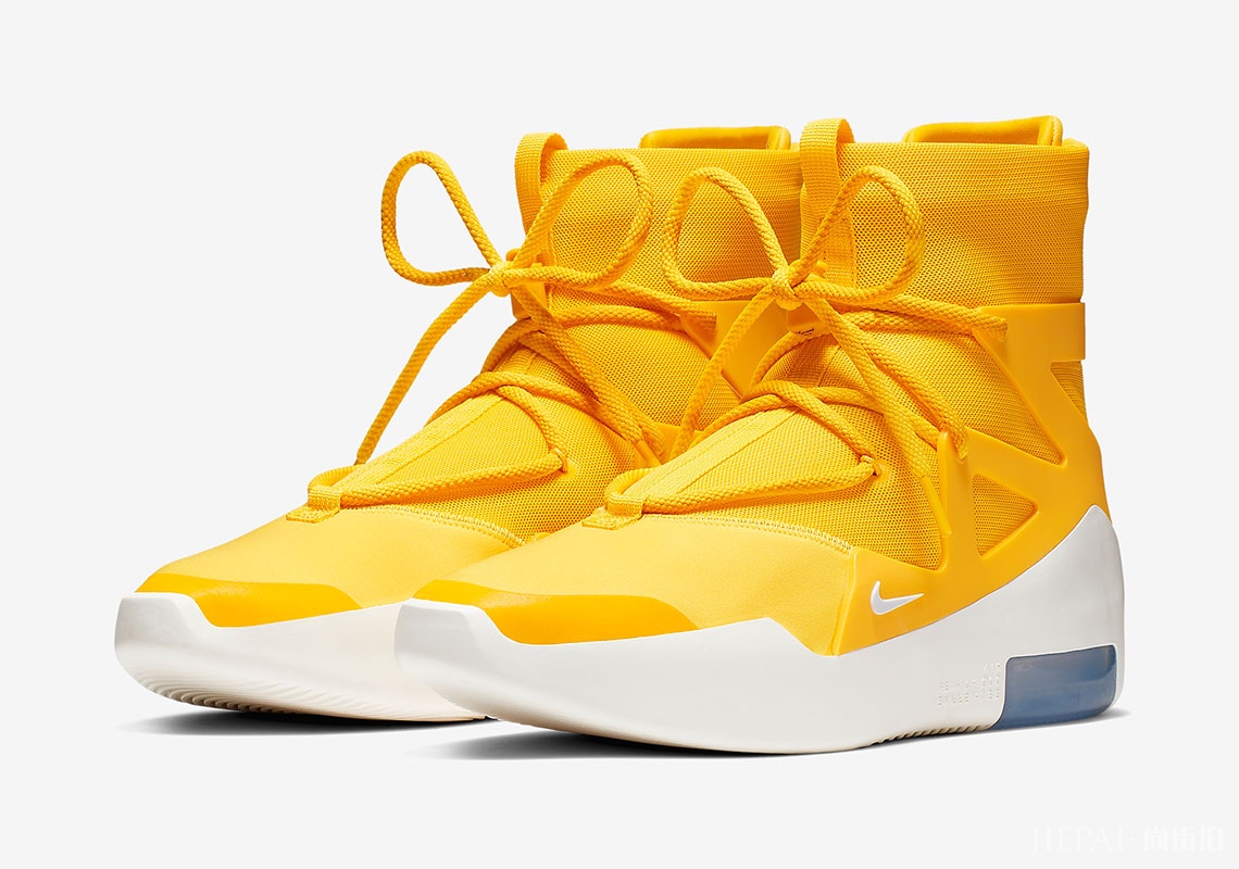 准备开抢！Nike Air Fear Of God 1 “Amarillo”官方细节大赏！