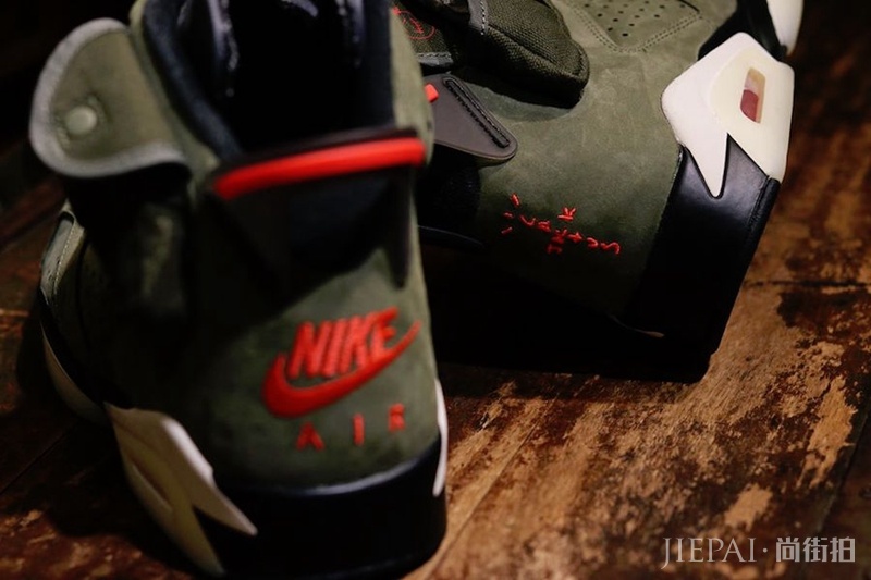 又一款鞋王！Travis Scott x Air Jordan 6长这样！
