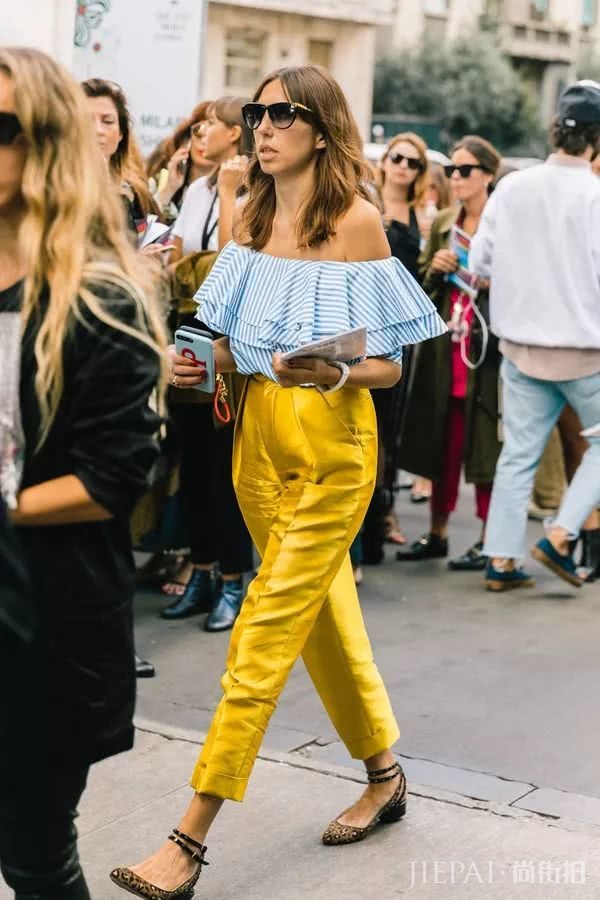 有了这抹明媚黄,你的时髦藏不住